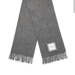 우영미 그레이 울 머플러 판매해요(1회착용)