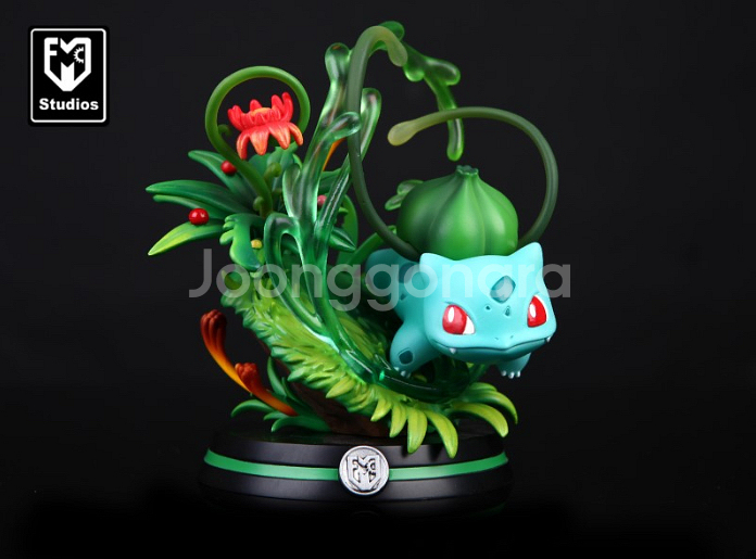 [포켓몬] 포켓몬스터 꼬부기, 파이리, 이상해씨 mfc 레진 피규어--2