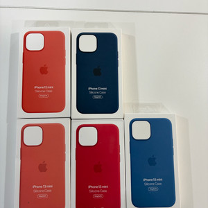 (미개봉)아이폰 13미니 정품 실리콘케이스