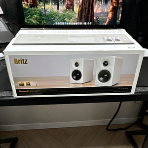 브리츠 britz br-monitor6 에디파이어 m60 정식버전 북쉘프 스피커