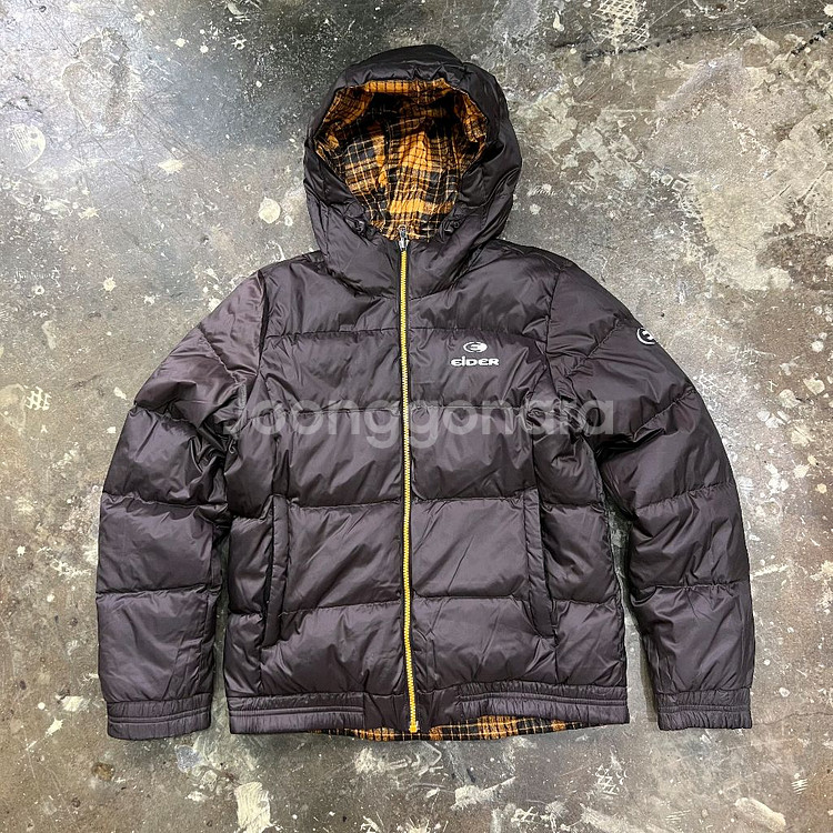 M) 아이더 프랑스 덕다운 양면 리버시블 패딩점퍼 오리털패딩--2