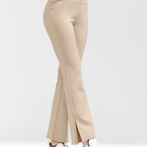 젝시믹스 스트레치 포멀 부츠컷 트임 팬츠