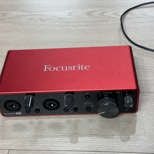 포커스라이트 스칼렛 2i2 3세대 오디오 인터페이스