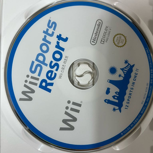 닌텐도 위 wii 게임 cd 스포츠리조트