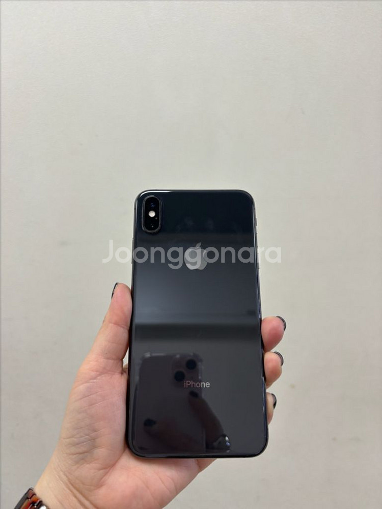 (부산중고폰) 아이폰xsmax 블랙 256기가 공기계 판매해요--1