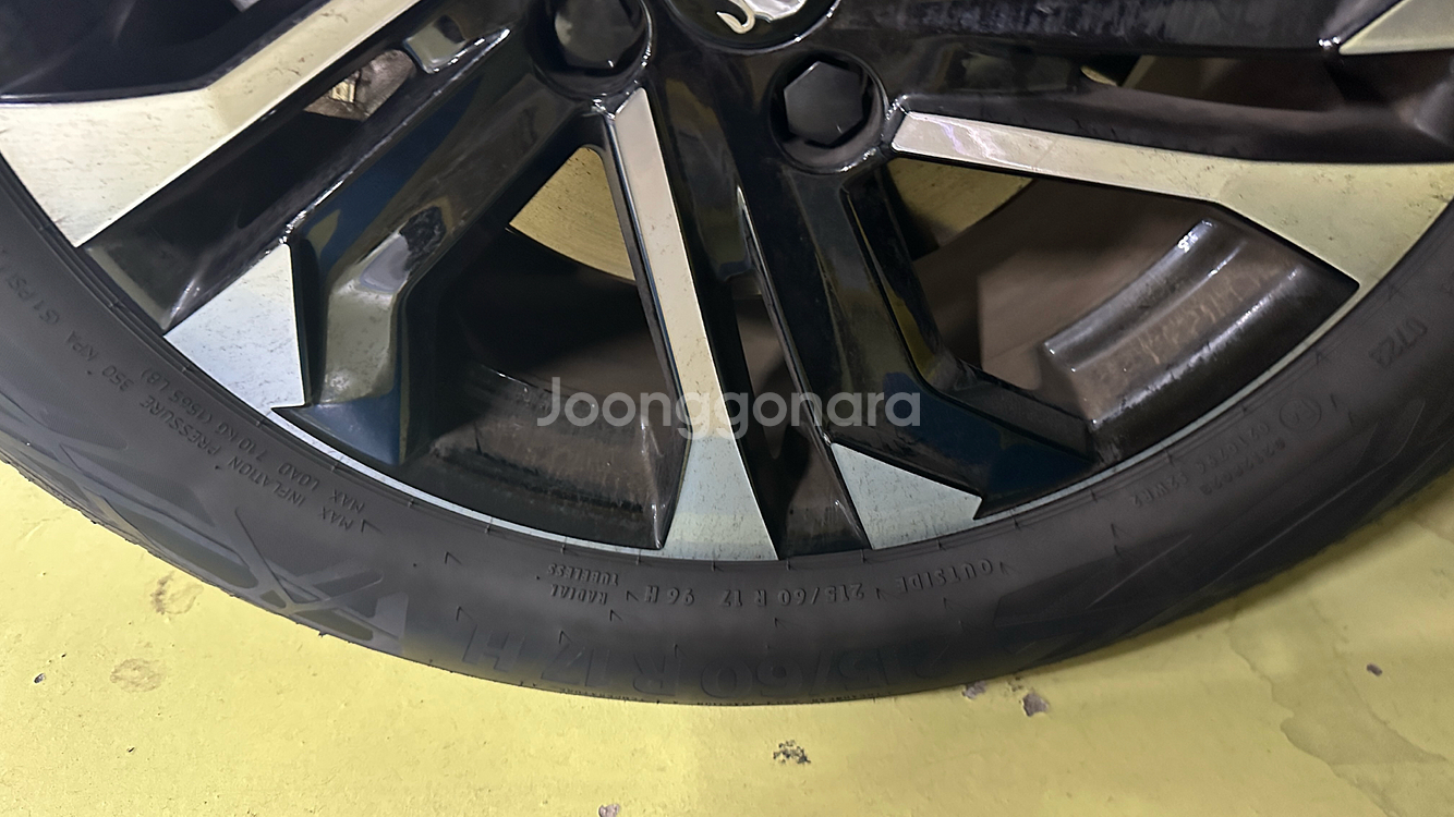 컨티넨탈 에코컨택트6Q 215 60 17 중고 타이어--2