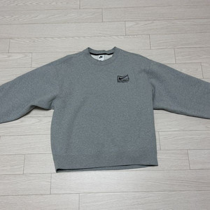 (나투시) 나이키 x 스투시 스웻셔츠 그레이 S