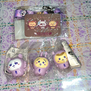 천사 악마 치이카와 소프비 피규어+카드 케이스 일괄