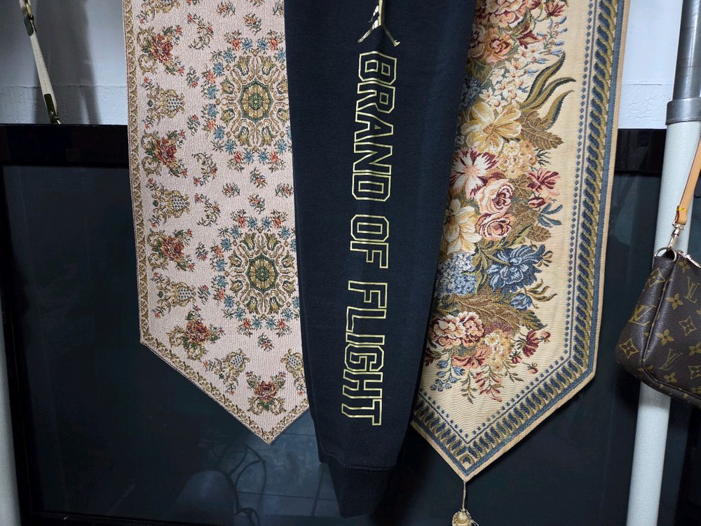 XL여 조던 기모 조거팬츠 후드티 세트--6