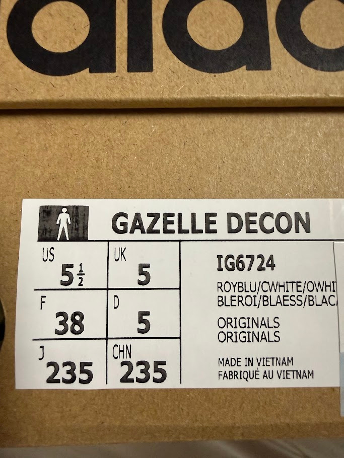 아디다스 가젤 데콘 운동화--3