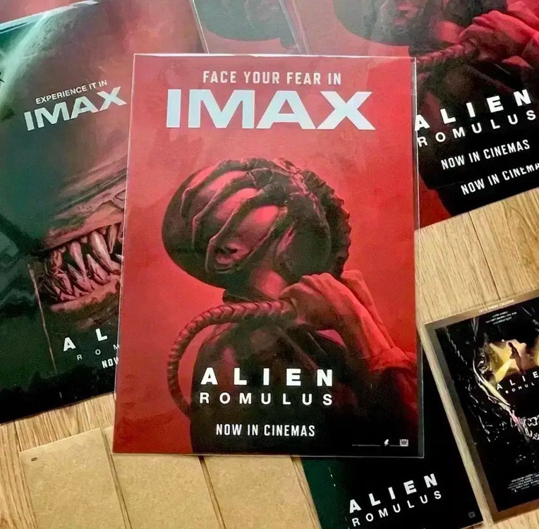 에이리언 아이맥스 포스터 IMAX 4DX TTT아트카드 에일리언 이미지