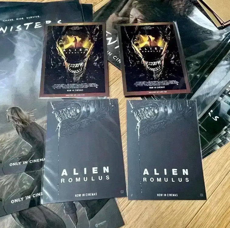 에이리언 아이맥스 포스터 IMAX 4DX TTT아트카드 에일리언 이미지