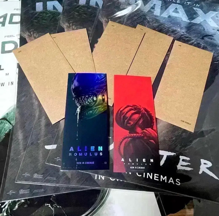 에이리언 아이맥스 포스터 IMAX 4DX TTT아트카드 에일리언 이미지