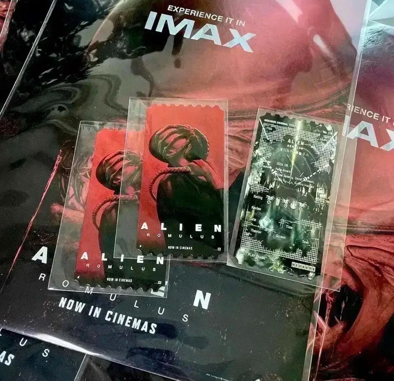 에이리언 아이맥스 포스터 IMAX 4DX TTT아트카드 에일리언 이미지