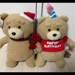 캐릭터 인형 세트 25cm 테드 등