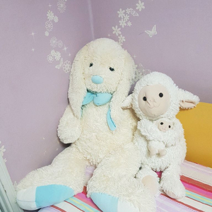 강아지 양 인형