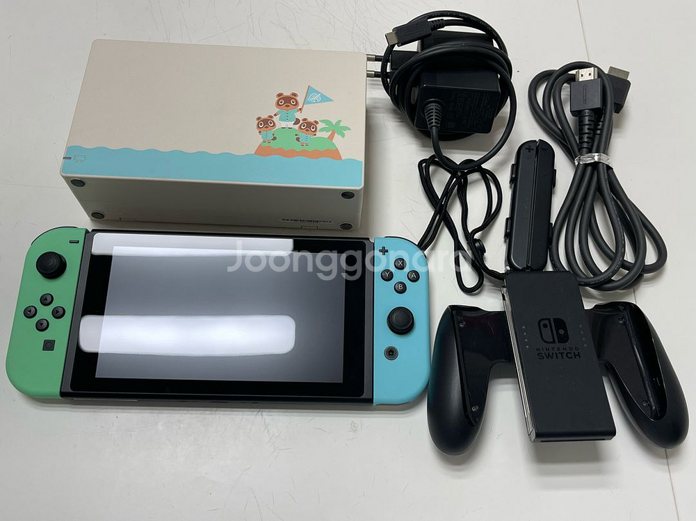 닌텐도 스위치 배터리 개선판 동물의 숲 에디션--0