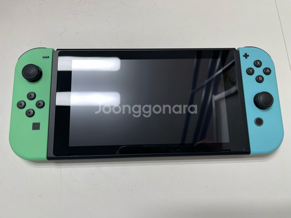 닌텐도 스위치 배터리 개선판 동물의 숲 에디션--1