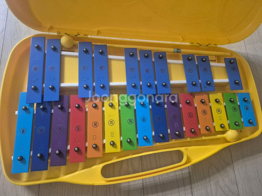 실리폰+소고+리듬악기 4종세트--1