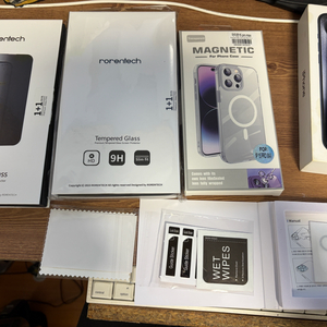 무음 카메라) 아이폰15프로맥스 프맥 promax 512 블루티타늄 무음 미국 해외판 풀박 SS급 + 악세사리