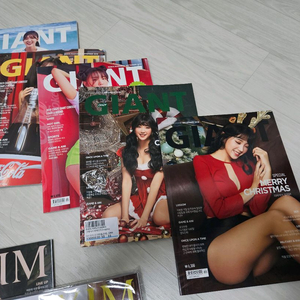 안지현 치어리더 잡지 세트