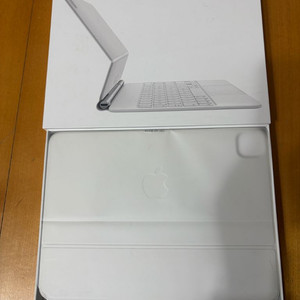 애플 정품 아이패드프로11 에어 매직키보드 매키 화이트 M1 M2 M3