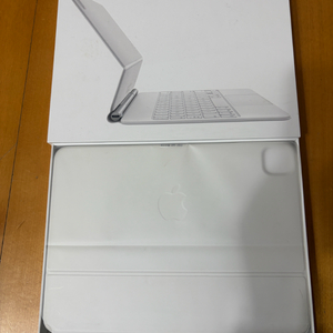 애플 정품 아이패드프로11 에어 매직키보드 매키 화이트 M1 M2 M3