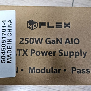 HD PLEX 250W GaN AIO 파워 서플라이 이미지