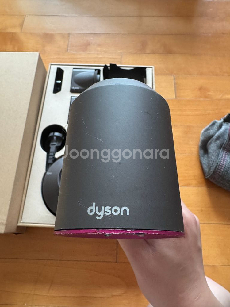다이슨 슈퍼소닉 수퍼소닉 드라이기 HD03 푸시아/니켈 박풀 + 다이슨 정품 파우치 + 다이슨 정품 케이스--3