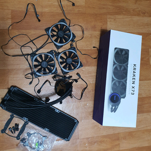 크라켄 X73 RGB 수냉쿨러