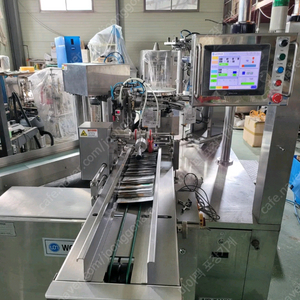 중고 국산 파우치 로타리 포장기 로터리 자동포장기계