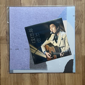 곽진언 - 소품집(Studio live) 500장 한정반 LP, 자랑 7인치 핑크컬러 서레페 한정반 미개봉 LP 이미지