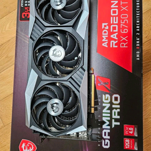 MSI 라데온 RX 6750 XT 게이밍 트리오 판매합니다