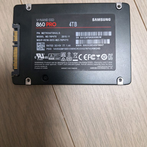 삼성 860PRO 4TB