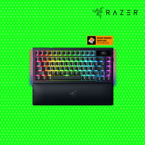 레이저코리아 블랙위도우 V4 프로 75% US 무선 게이밍 키보드