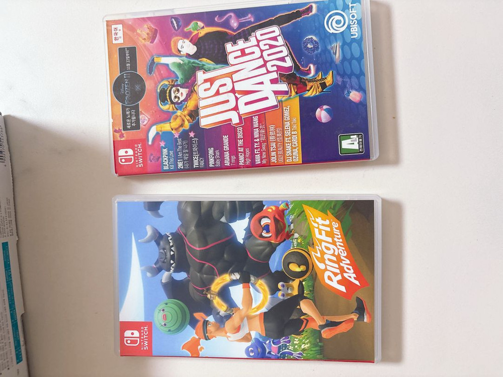 닌텐도 스위치 링피트 + 저스트댄스 2020 일괄 (다이어트 게임)--3