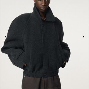 25FW 렉토 남성 래글런 슬리브 핸드메이드 점퍼 M