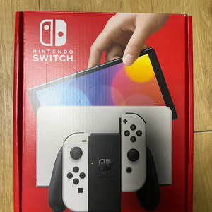 [S급] 닌텐도 스위치 OLED 화이트 풀박 팝니다.