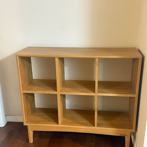 카레클린트 오크 원목 책장