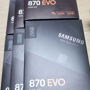 삼성 SSD 870 EVO sata2.5 250gb 2개