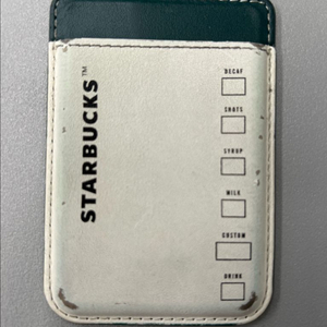스타벅스 24 LSM 가죽 맥세이프 마그네틱 카드지갑