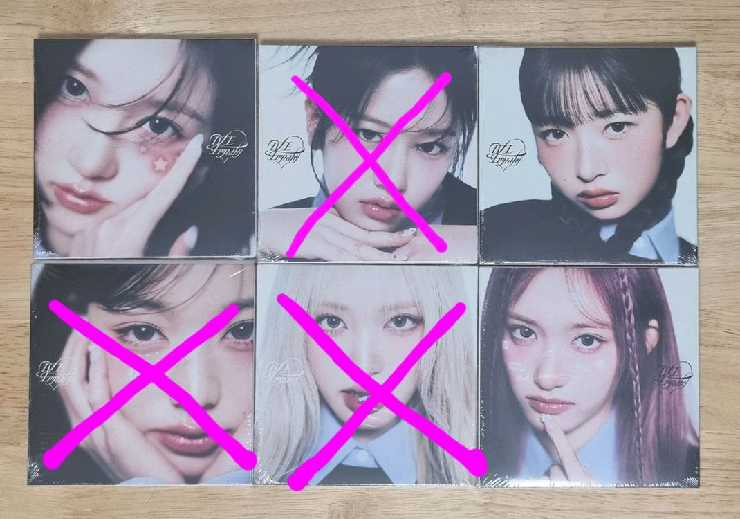 아이브포카 미공포 원영 유진 가을 레이 이서 리즈 이미지