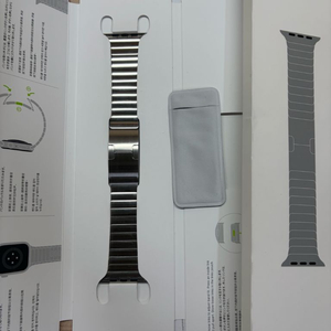 애플워치 링크 브레이슬릿 42mm 실버 풀박스