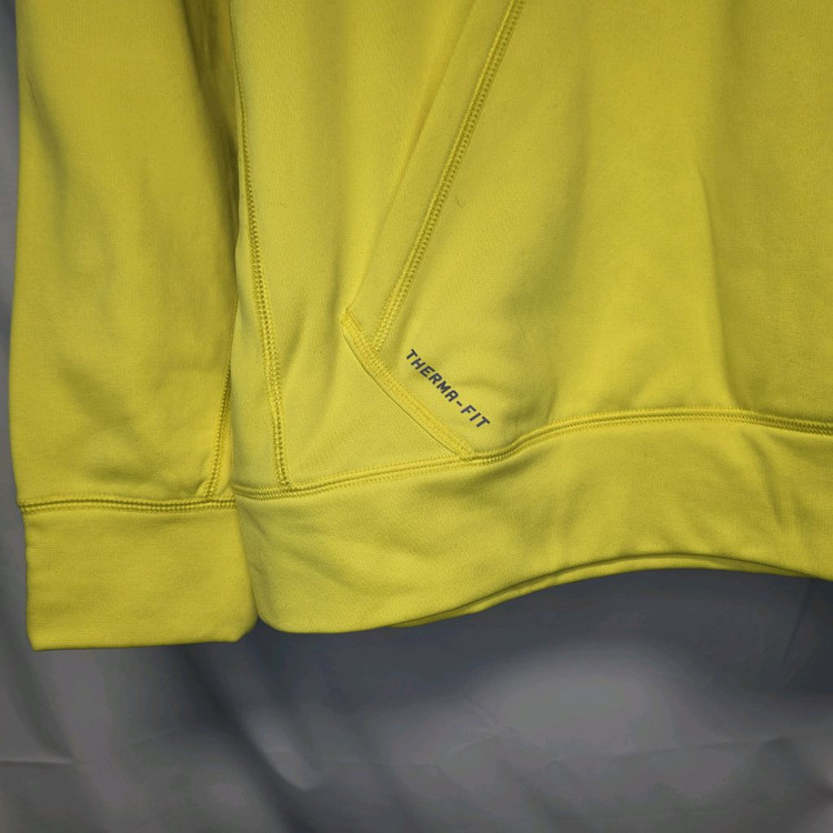 [M 105] 나이키 네온 써마핏 센터로고 후드티셔츠, 형광컬러 #AH--3