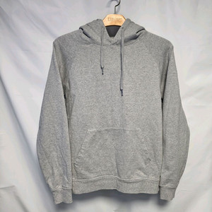 [M] 무신사스탠다드 멜란지마스터 래글런 후드티셔츠, 멜란지그레이 #AH