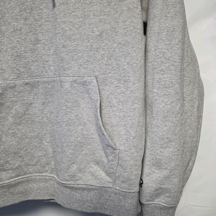 [M] 무신사스탠다드 멜란지마스터 래글런 후드티셔츠, 멜란지그레이 #AH--3