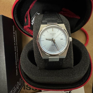 티쏘 PRX 35mm 쿼츠 라이트 블루