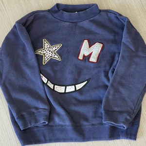 데님인더박스 기모 티셔츠 110