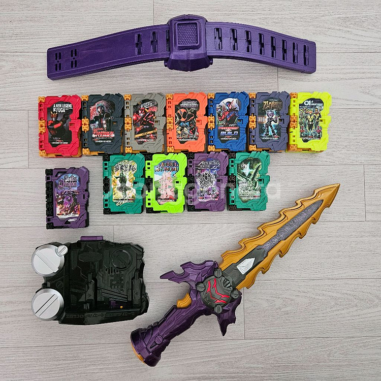 가면라이더 세이버 DX 암흑검 쿠라야미 외 11종--0