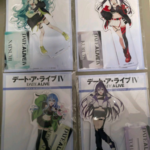 데이트어라이브 토키사키쿠루미 요시노 토카 나츠미 아크릴스탠드 굿즈 데어라